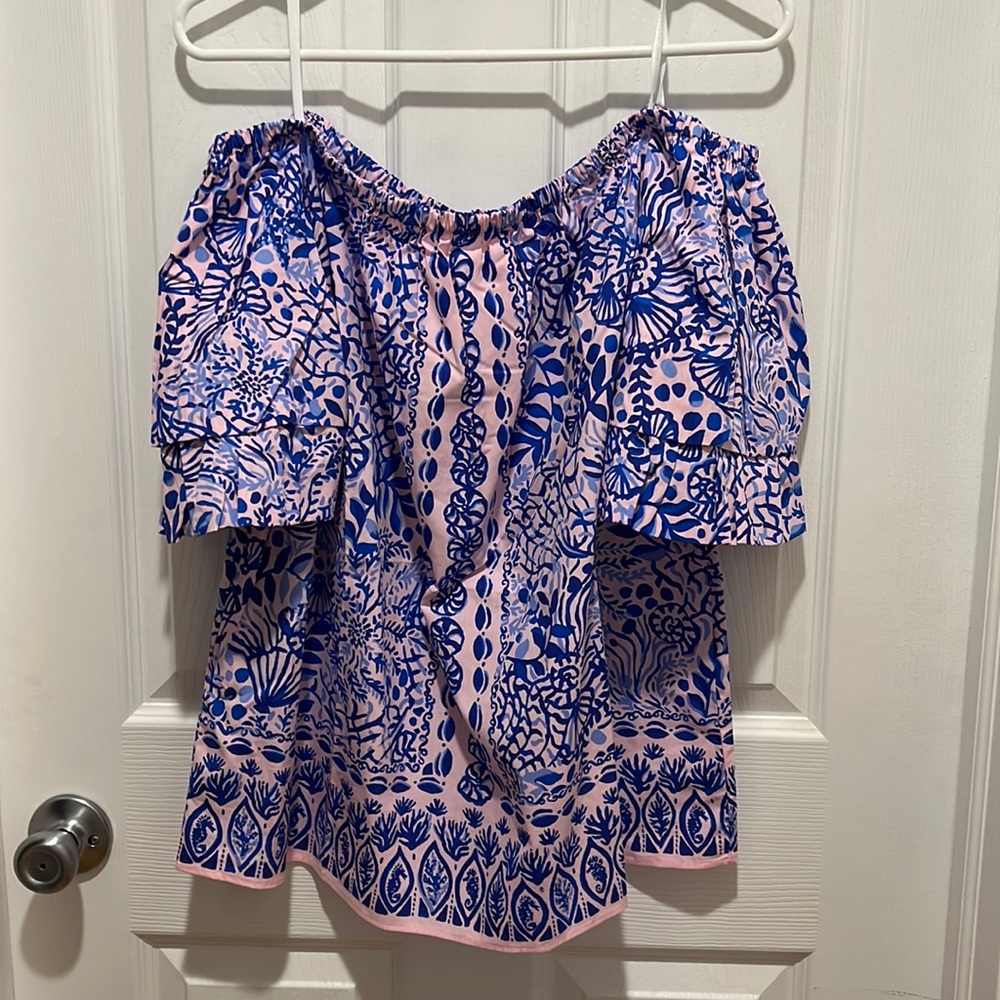 NWT Lilly Pulitzer off the shoulder top